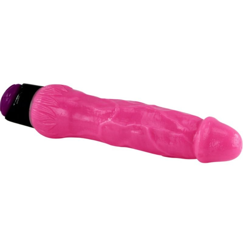 BAILE - COLORFUL SEX REALISTIC VIBRATOR PINK 24 CM - 7