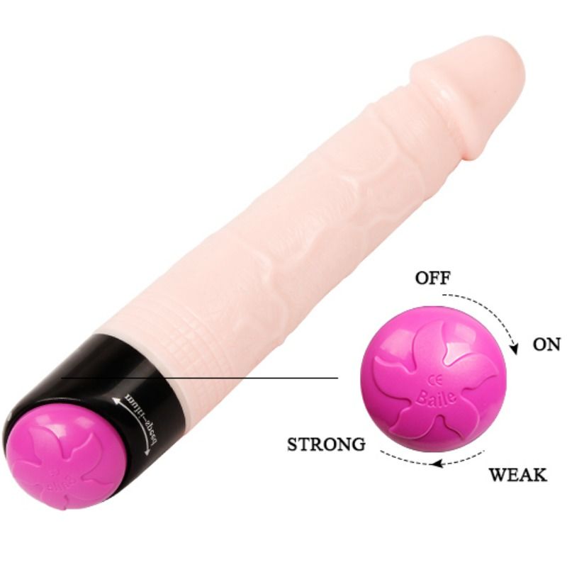 BAILE - COLORFUL SEX VIBRATION AND ROTATION 24 CM - 4