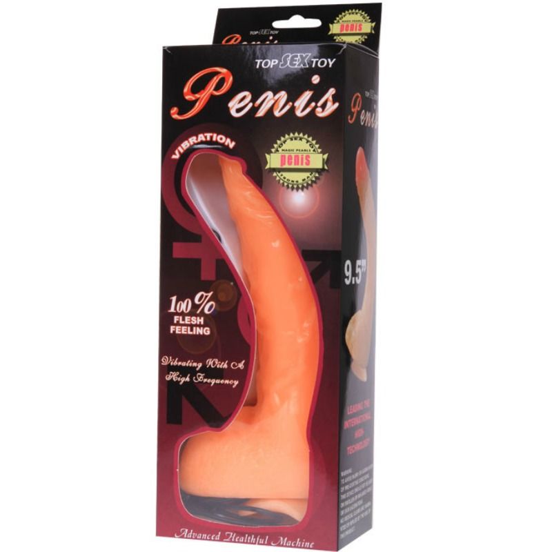 BAILE - PENIS VIBRATION DILDO WITH VIBRATION REALISTIC SENSATION - 8
