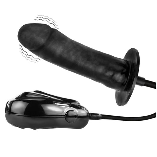 BAILE - INFLATABLE DILDO BIGGER JOY WITH VIBRATION 16 CM