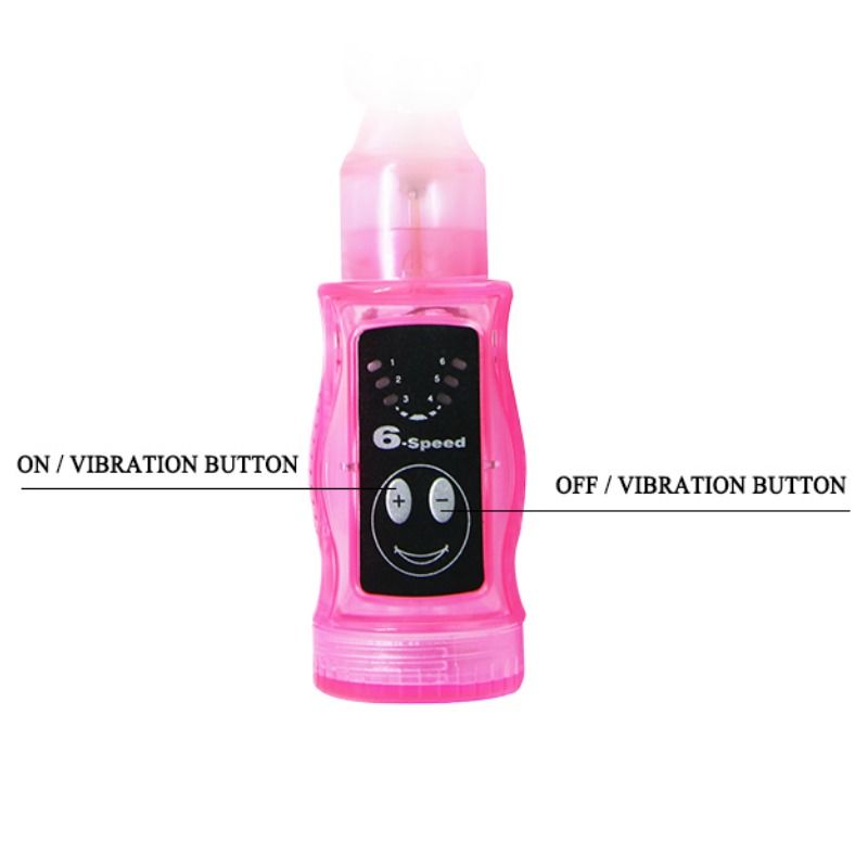 BAILE - TRIPLE DISTORTION STIMULATOR PINK