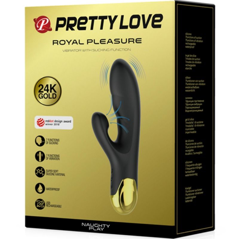 PRETTY LOVE - SMART AND NAUGHTY GAME WITH VIBRATION AND SUCTION