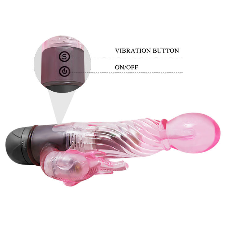 BAILE - GIVE YOU A KIND OF LOVER VIBRATOR WITH PINK RABBIT 10 MODES - 6