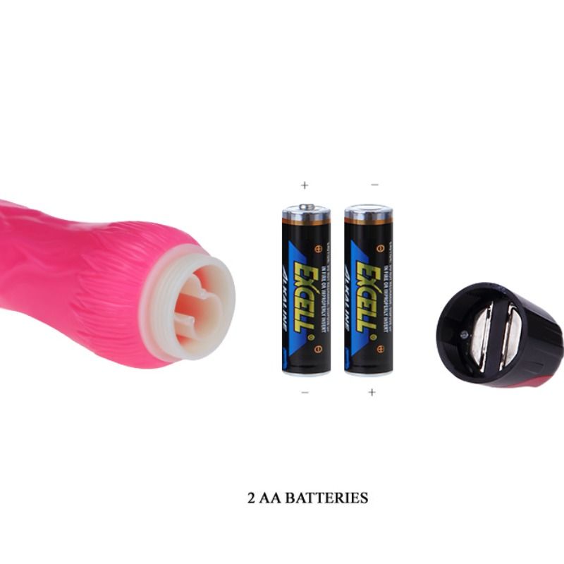 BAILE - VIBRATOR DAAPLY PLEASURE MULTISPEED PINK - 2