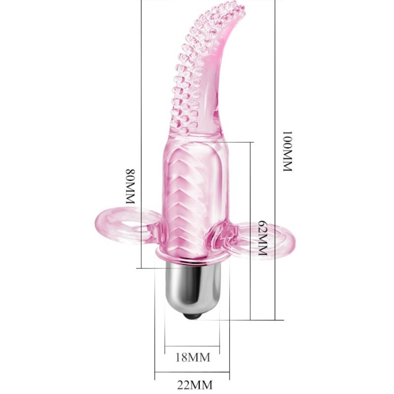 BAILE - VIBRO FINGER THIMBLE STIMULATOR - 8