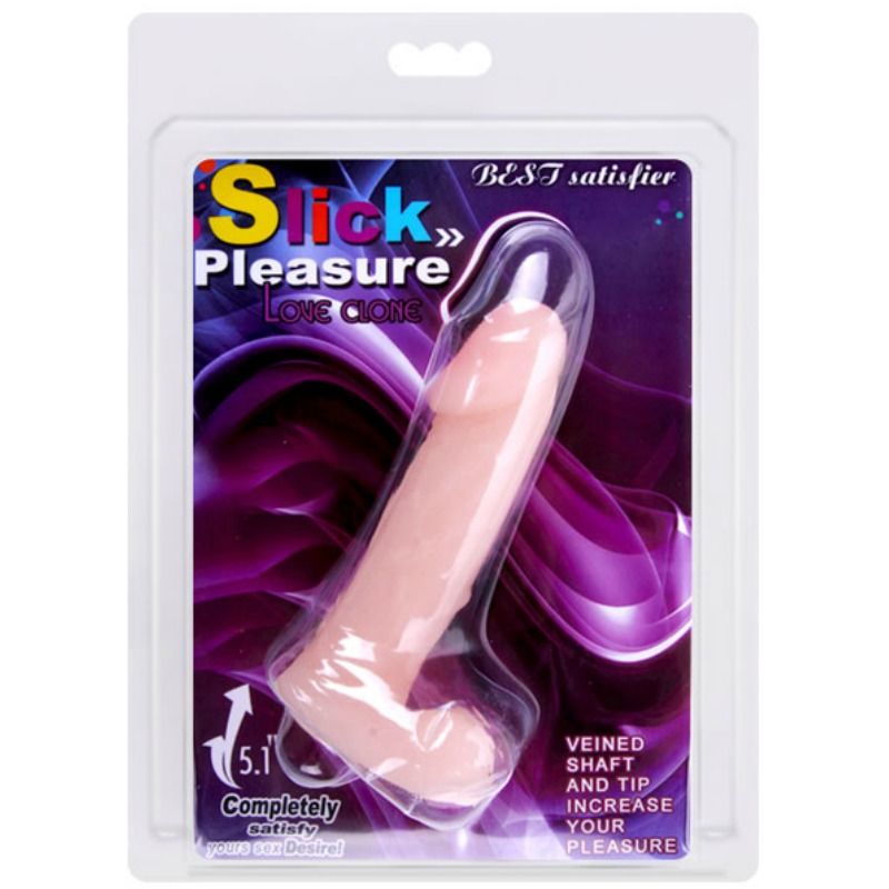 BAILE - SLICK PLEASURE REALISTIC DILDO - 5