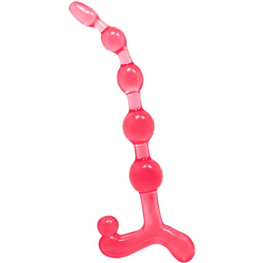 BAILE - BENDY TWIST RED ANAL BALLS - 1