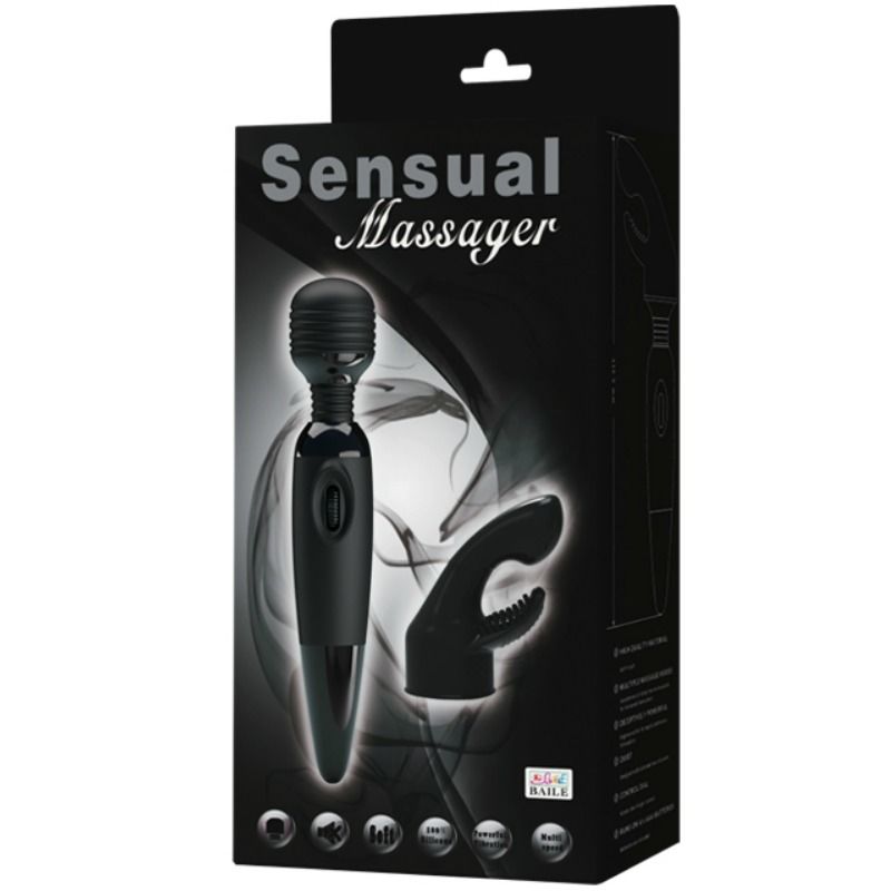 BAILE - SENSUAL MASSAGER WITH INTERCHANGEABLE HEAD - 6