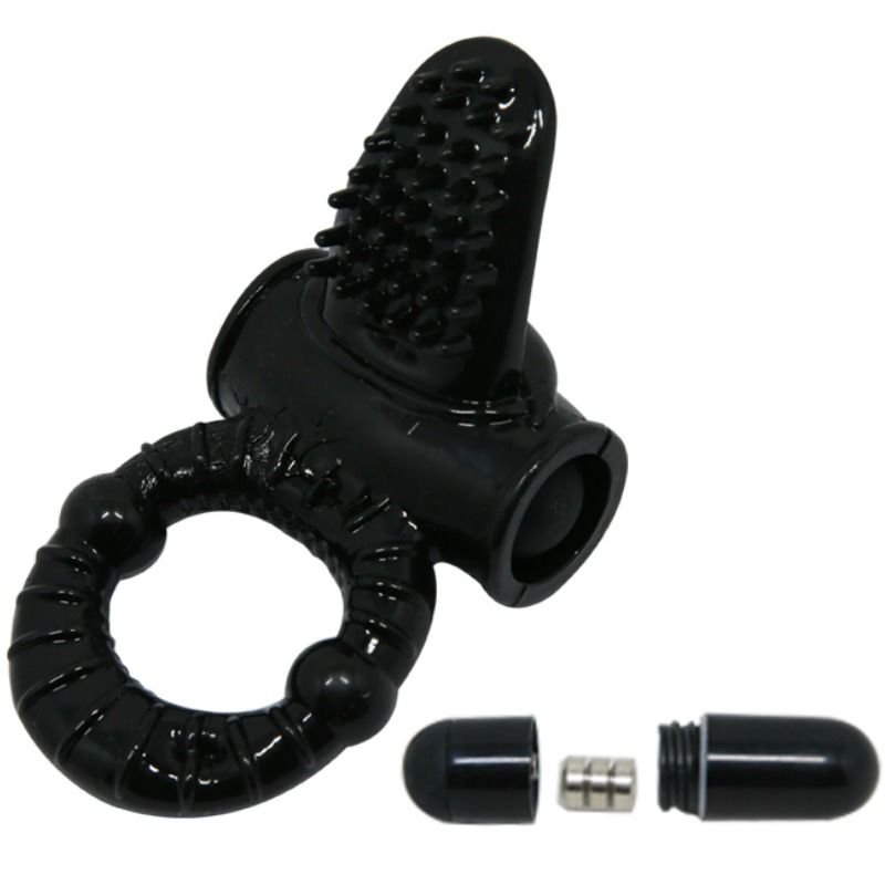 BAILE - SWEET RING VIBRATING RING WITH STRUCTURED RABBIT