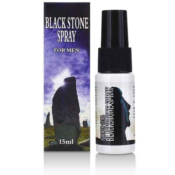 COBECO - SPRAY RITARDANTE PIETRA NERA PER UOMO 15ML - Secretroomsexyshop
