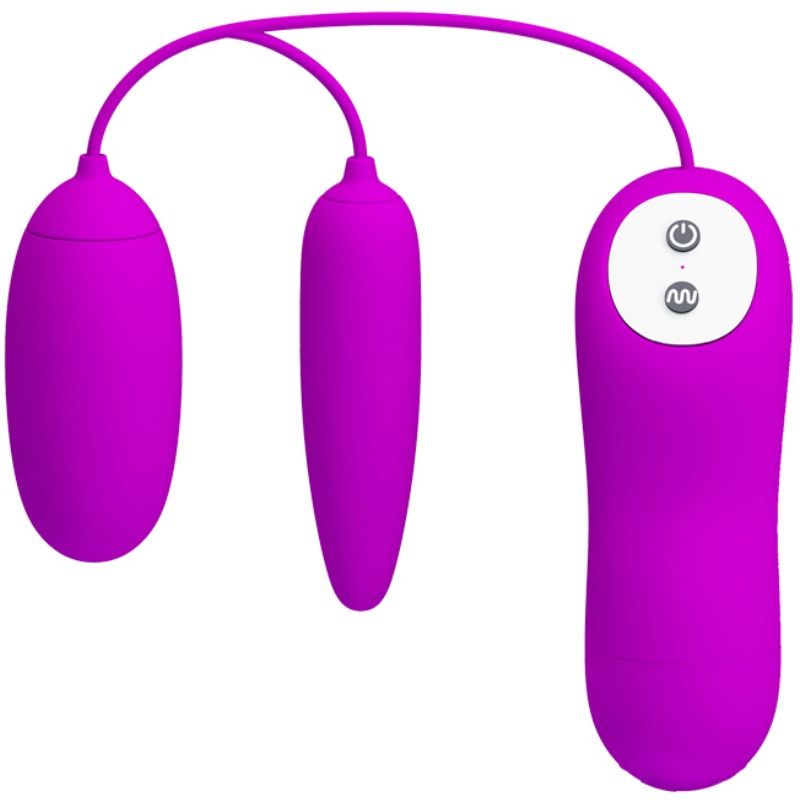 PRETTY LOVE - IRMA DOUBLE VIBRATING EGG - 8