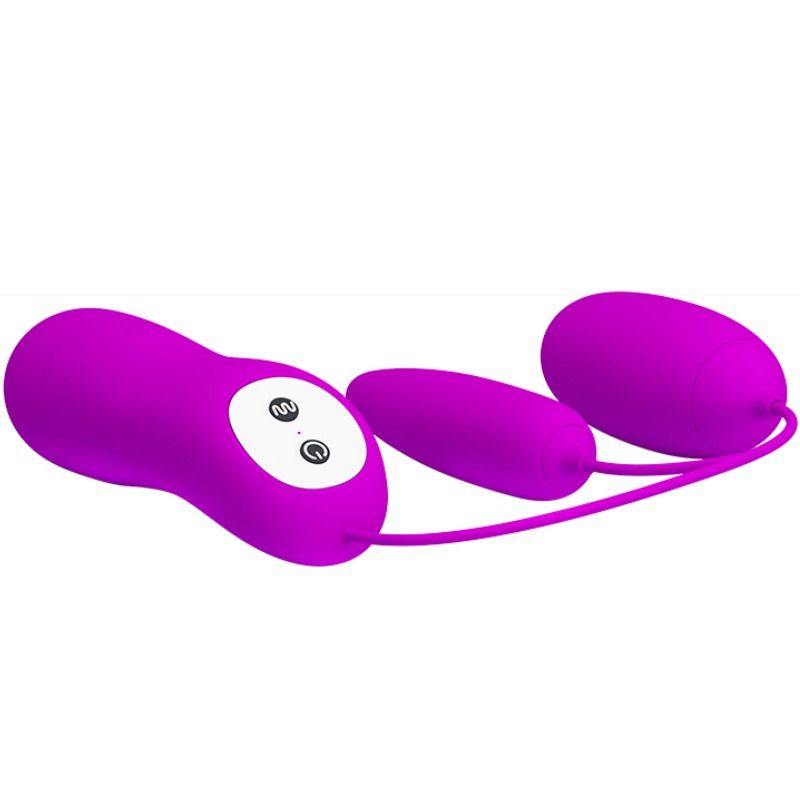 PRETTY LOVE - IRMA DOUBLE VIBRATING EGG - 3