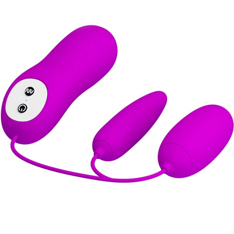 PRETTY LOVE - IRMA DOUBLE VIBRATING EGG - 7