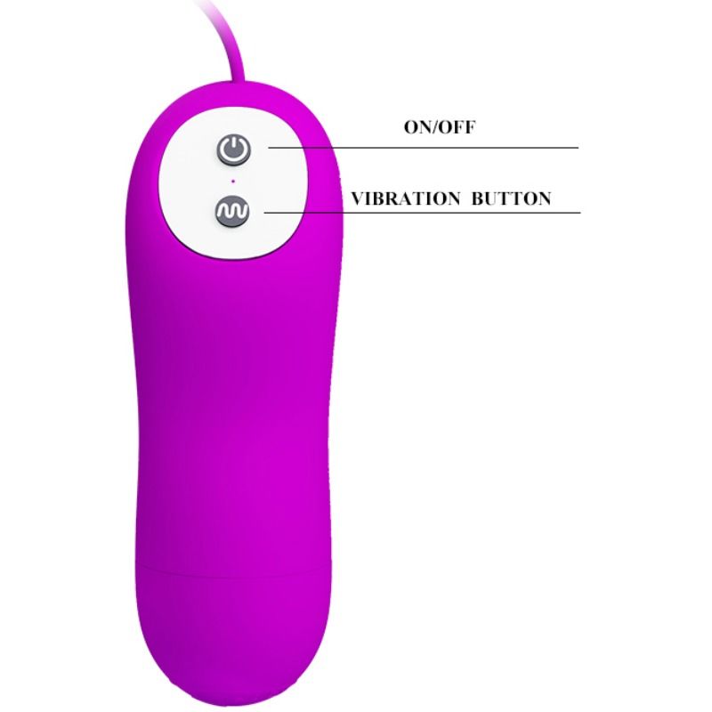 PRETTY LOVE - IRMA DOUBLE VIBRATING EGG - 5