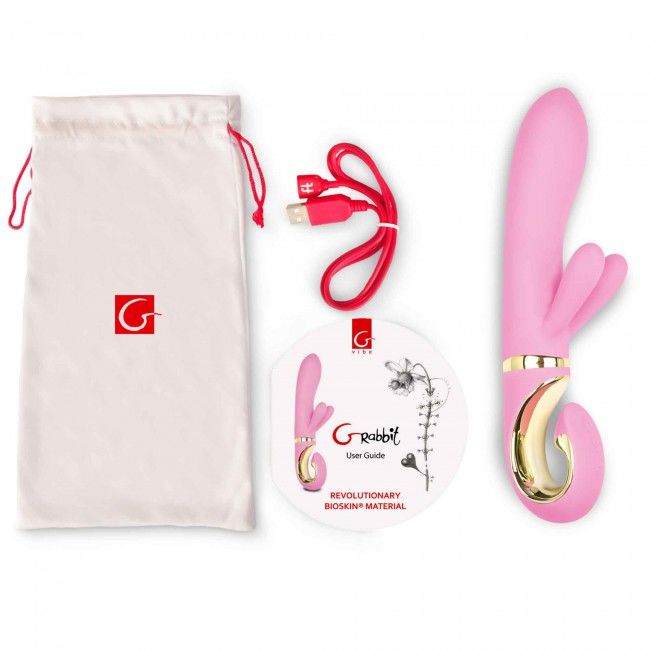 G-VIBE - G-RABBIT PINK RAMPANT BUNNY VIBRATOR - 2