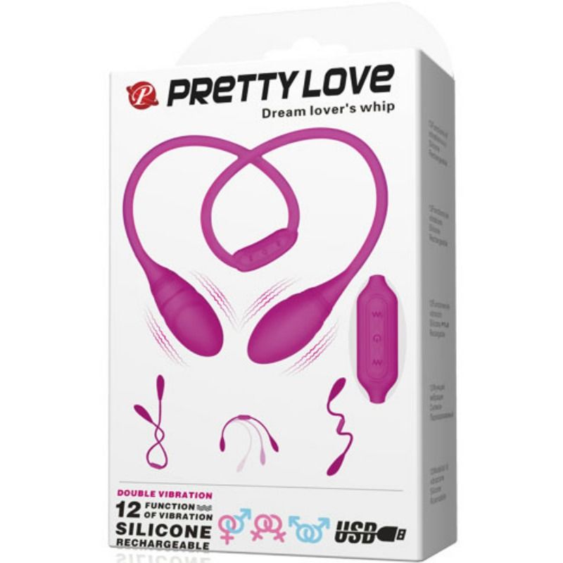 PRETTY LOVE - UNISEX STIMULATOR DREAM LOVERS WHIP - 6