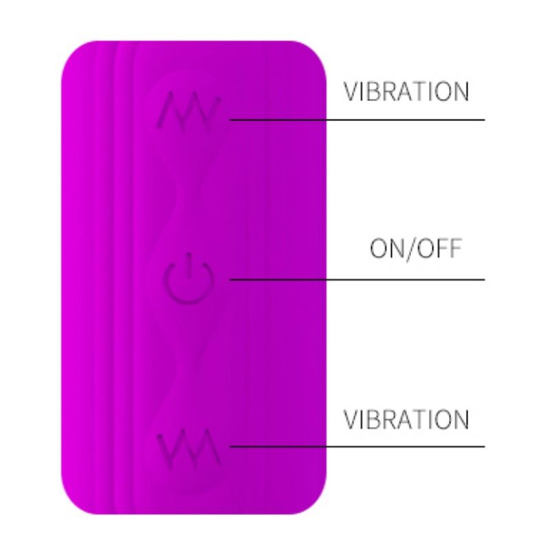 PRETTY LOVE - UNISEX STIMULATOR DREAM LOVERS WHIP 2 - 5
