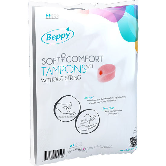 BEPPY - SOFT COMFORT TAMPONS WET 30 UNITS - 1