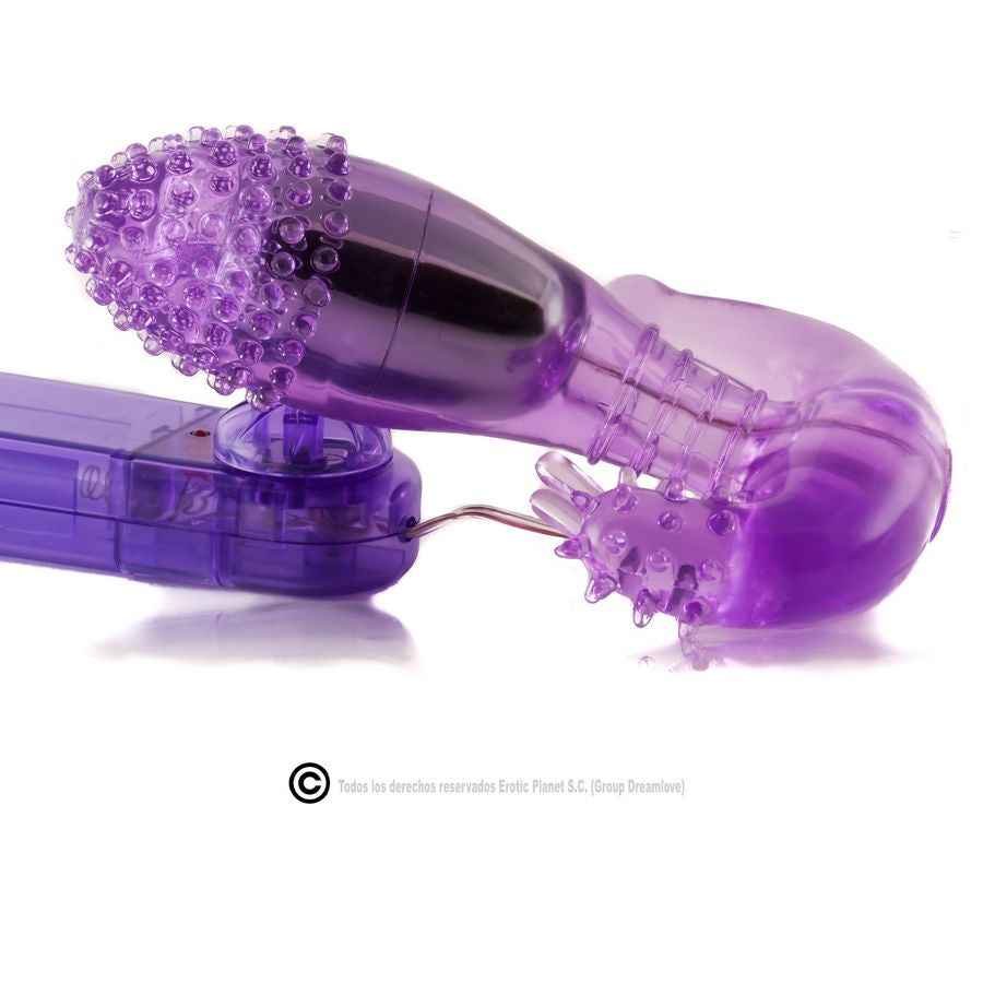 BAILE - STIMOLATORE VAGINALE E ANALE LILLA CON VIBRAZIONE - Secretroomsexyshop
