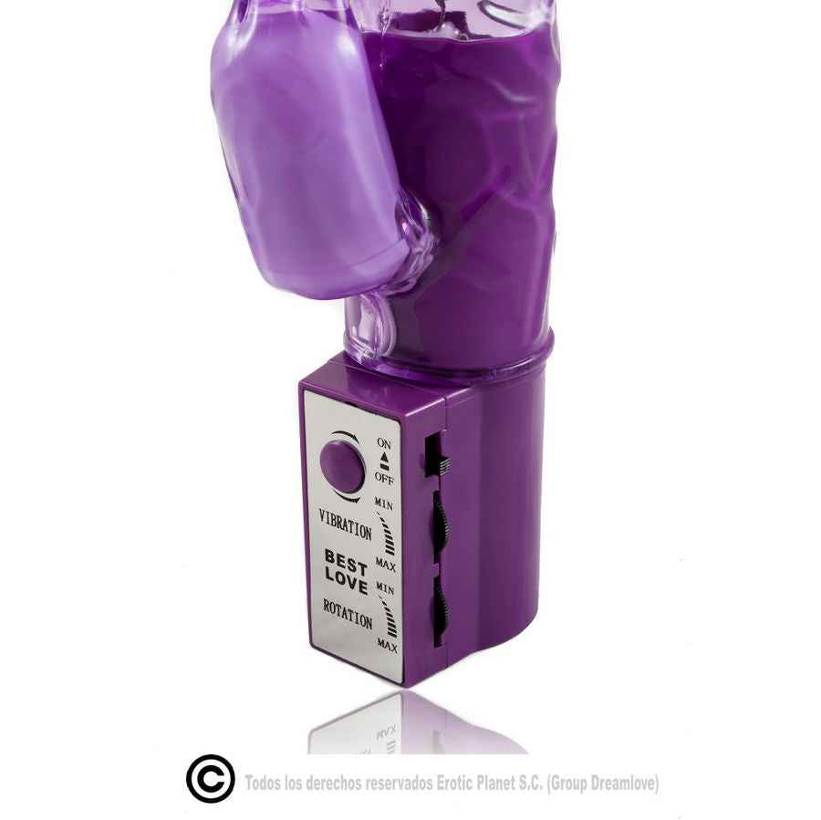 BAILE - ROTATORE CONIGLIO LILLA CON SUPERSTIMOLATORE - Secretroomsexyshop
