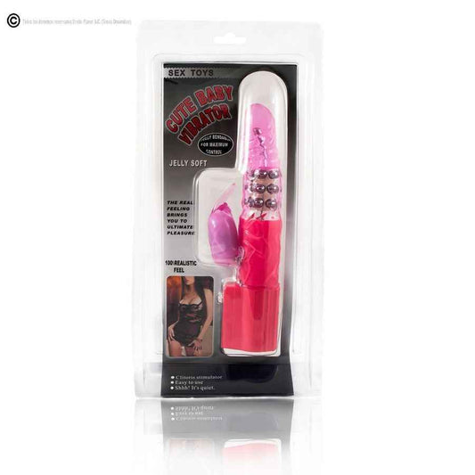 BAILE - ROTATORE CONIGLIO ROSA CON SUPERSTIMOLATORE - Secretroomsexyshop