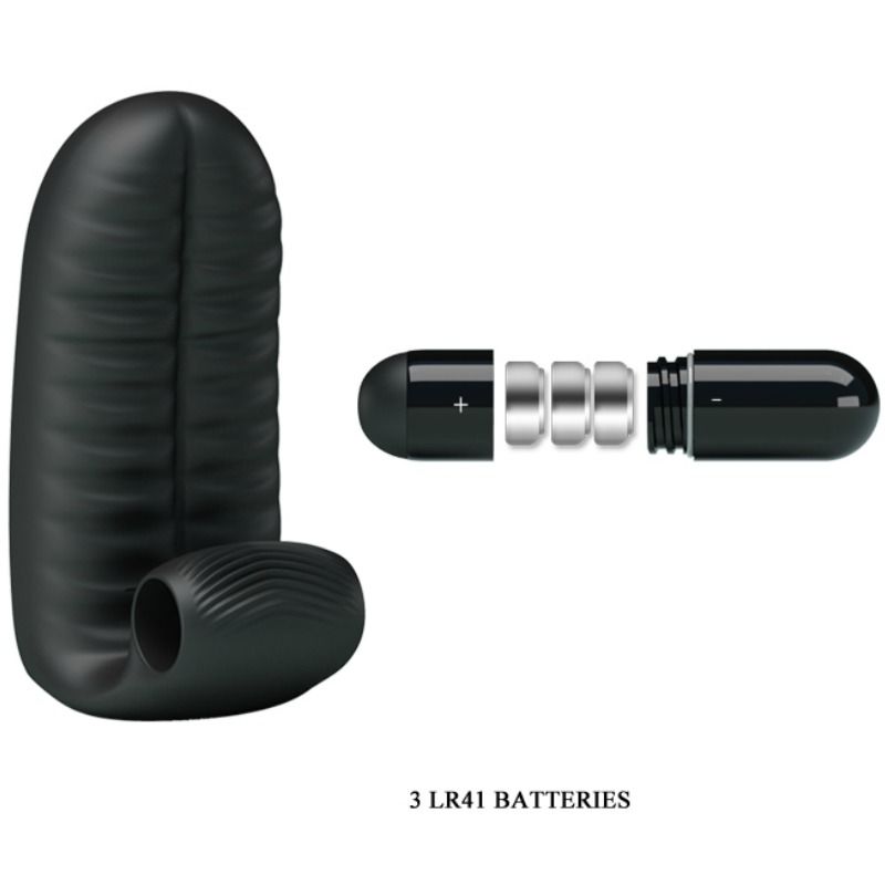 PRETTY LOVE - ABBOTT BLACK STIMULATOR THIMBLE - 5