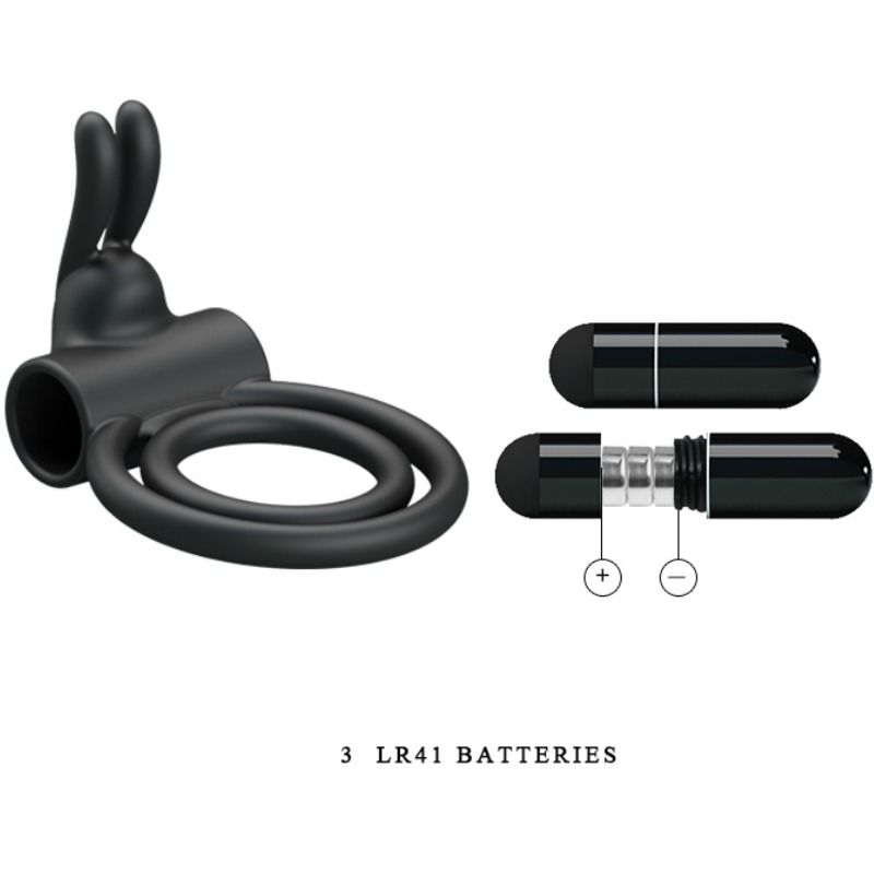 PRETTY LOVE - OSMOND SILICONE VIBRATOR RING - 6