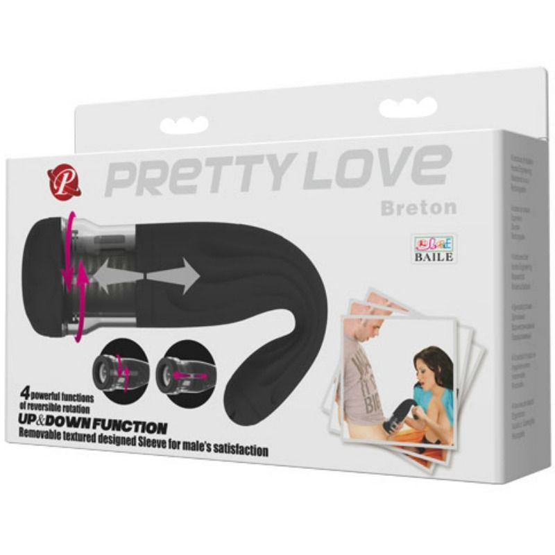 PRETTY LOVE - MALE BRETON MULTIFUNCTION MASTURBATOR - 4