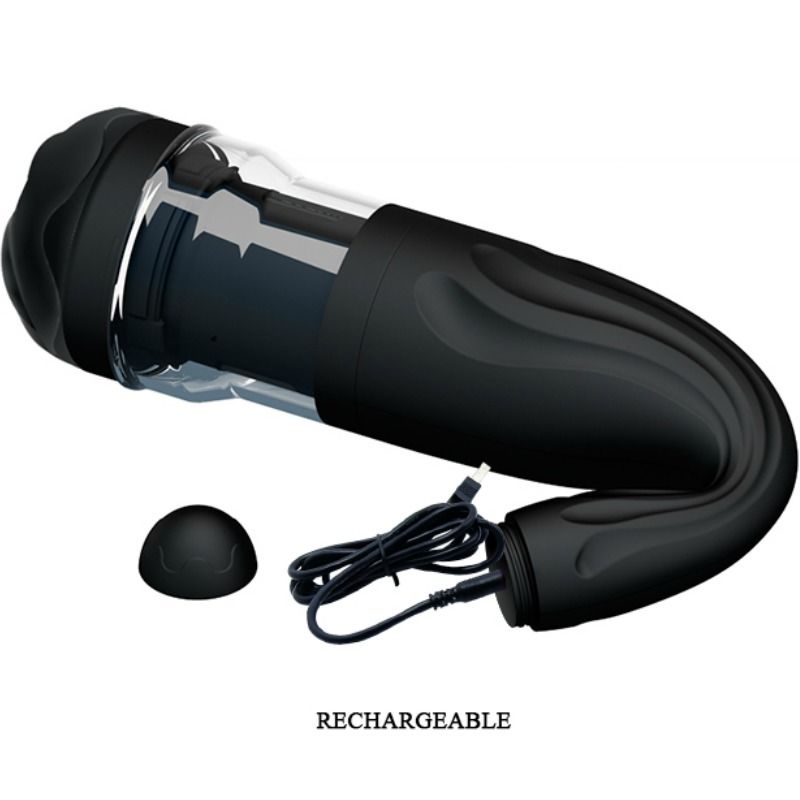 PRETTY LOVE - BRETON MULTIFUNCTION RECHARGEABLE MASTURBATOR - 4