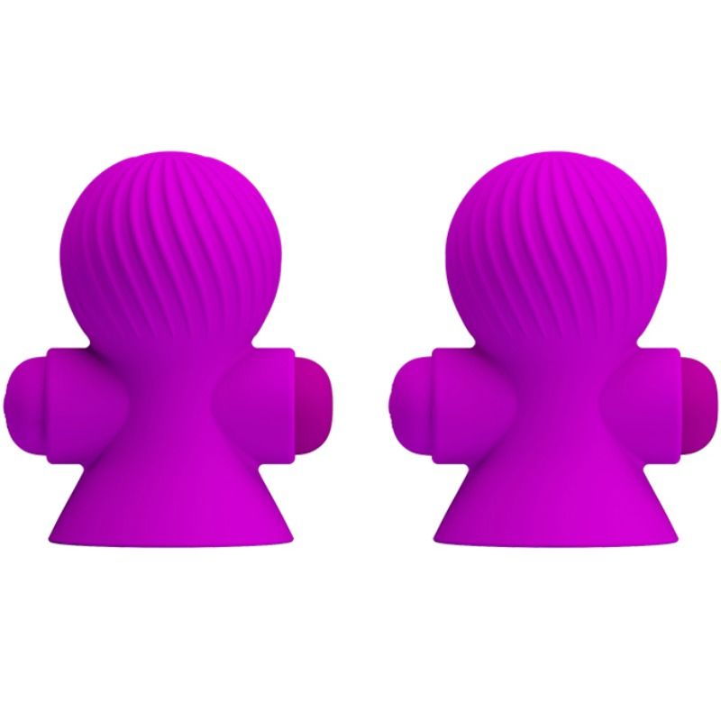 PRETTY LOVE - NIPPLE STIMULATORS 12M LILAC VIBRATION - 5