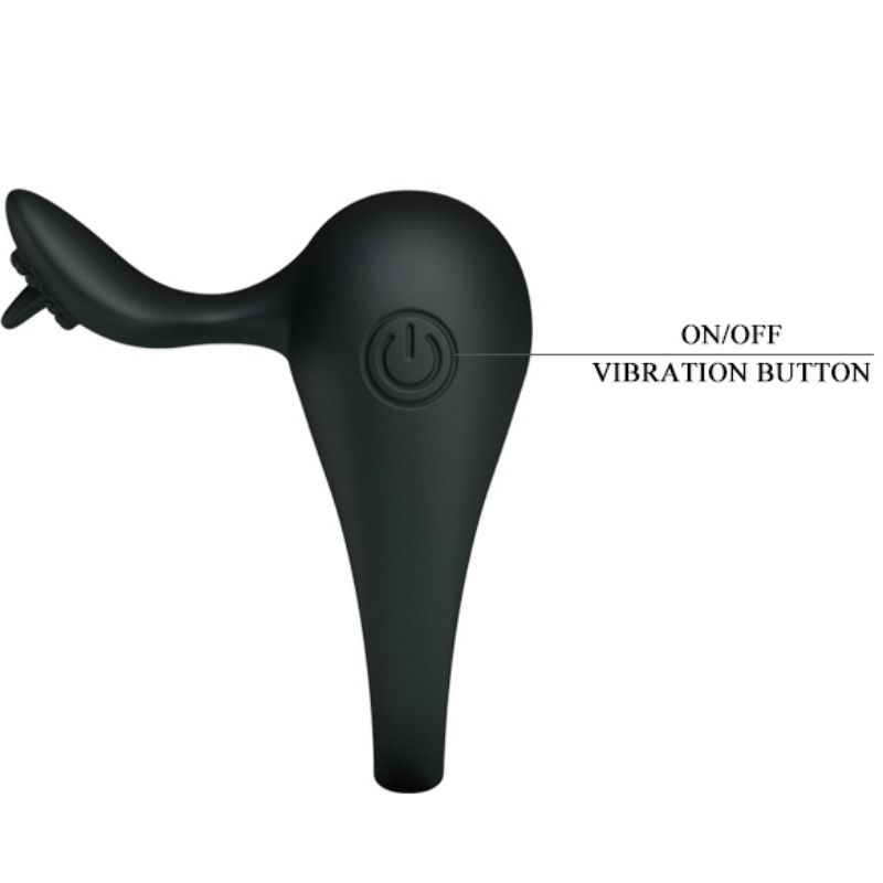PRETTY LOVE - VIBRATING RING WITH TONGUE - 3