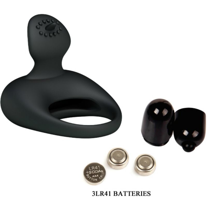 PRETTY LOVE - VIBRATING RING WITH TONGUE - 6