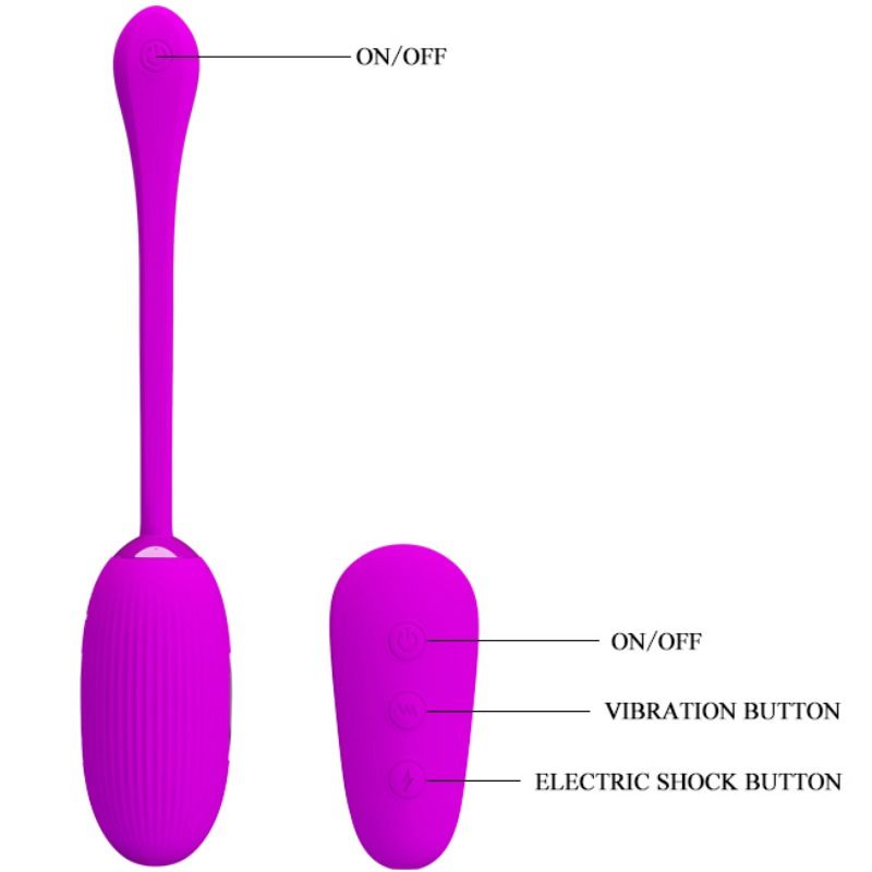 PRETTY LOVE - SHOCK FUN VIBRATING EGG AND ELECTROSHOCK - 4