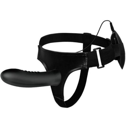 PRETTY LOVE - MYRON STRAP ON WITH VIBRATION AND HOLLOW DILDO - 1