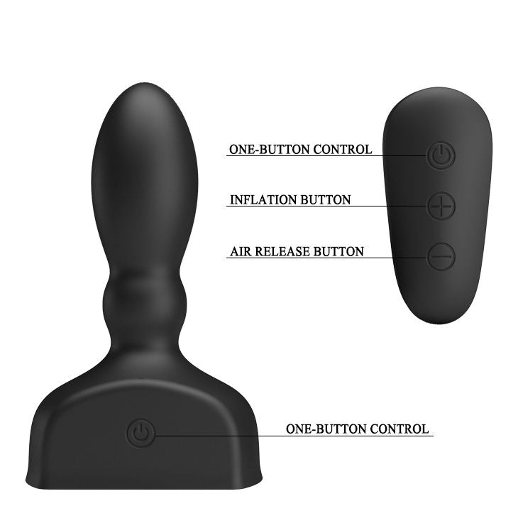 PRETTY LOVE - MARRIEL PROSTATIC VIBRATOR AND INFLATABLE - 6