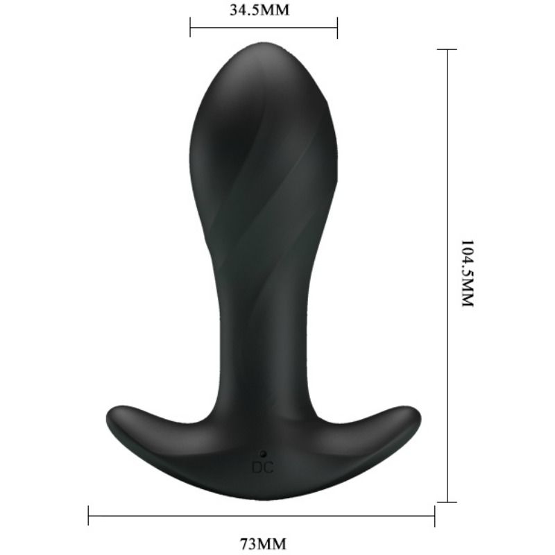 PRETTY LOVE - BLACK ANAL VIBRATOR - 8