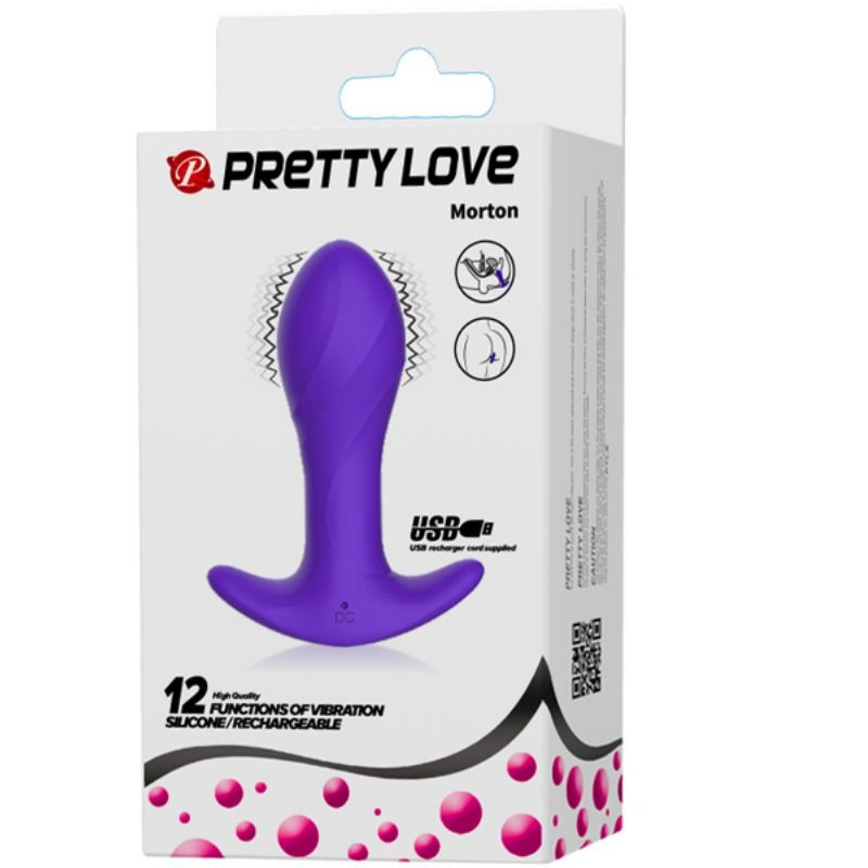 PRETTY LOVE - LILAC ANAL VIBRATOR - 3