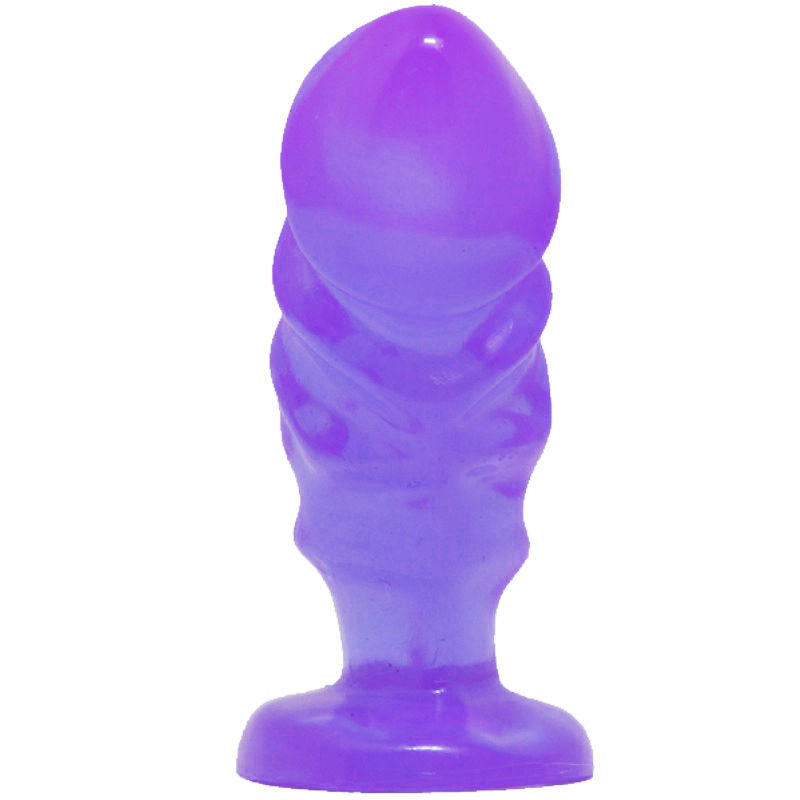 BAILE - UNISEX ANAL PLUG WITH LILAC SUCTION CUP - 3