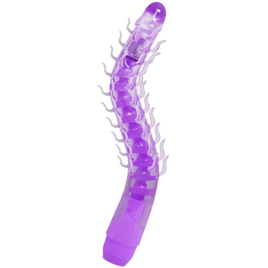 BAILE - FLEXI VIBE SENSUAL SPINE BENDABLE VIBRATING DILDO LILAC 23.5 CM - 1