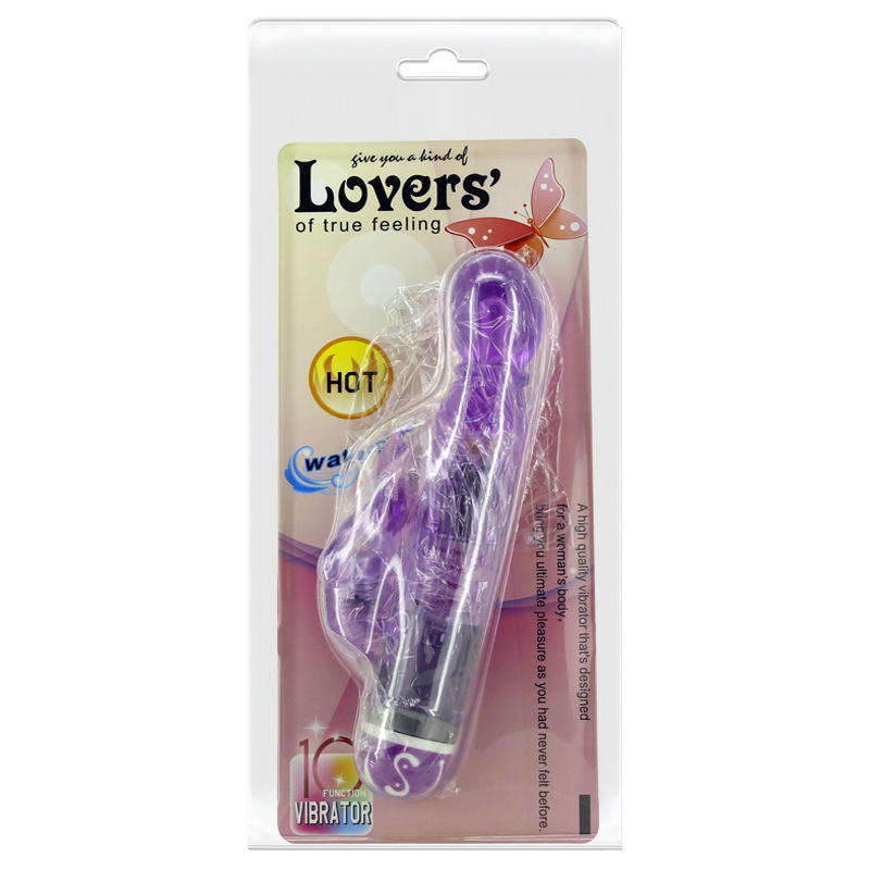 BAILE - MULTIVE SPEED VIBRATOR WITH LILAC STIMULATOR - 2