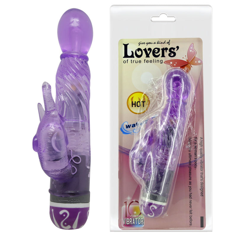BAILE - MULTIVE SPEED VIBRATOR WITH LILAC STIMULATOR - 3