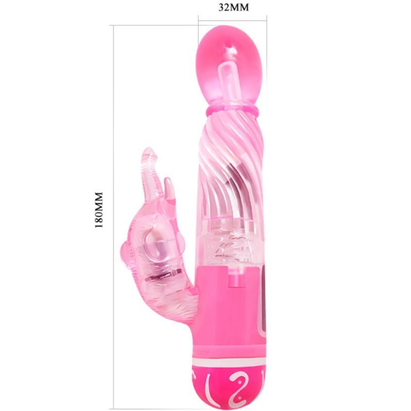 BAILE - MULTIVE SPEED VIBRATOR WITH LILAC STIMULATOR - 4