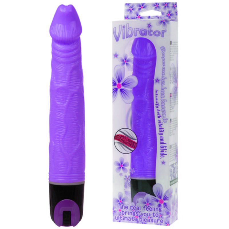 BAILE - VIBRATOR MULTISPEED 21.5 CM PURPLE - 1