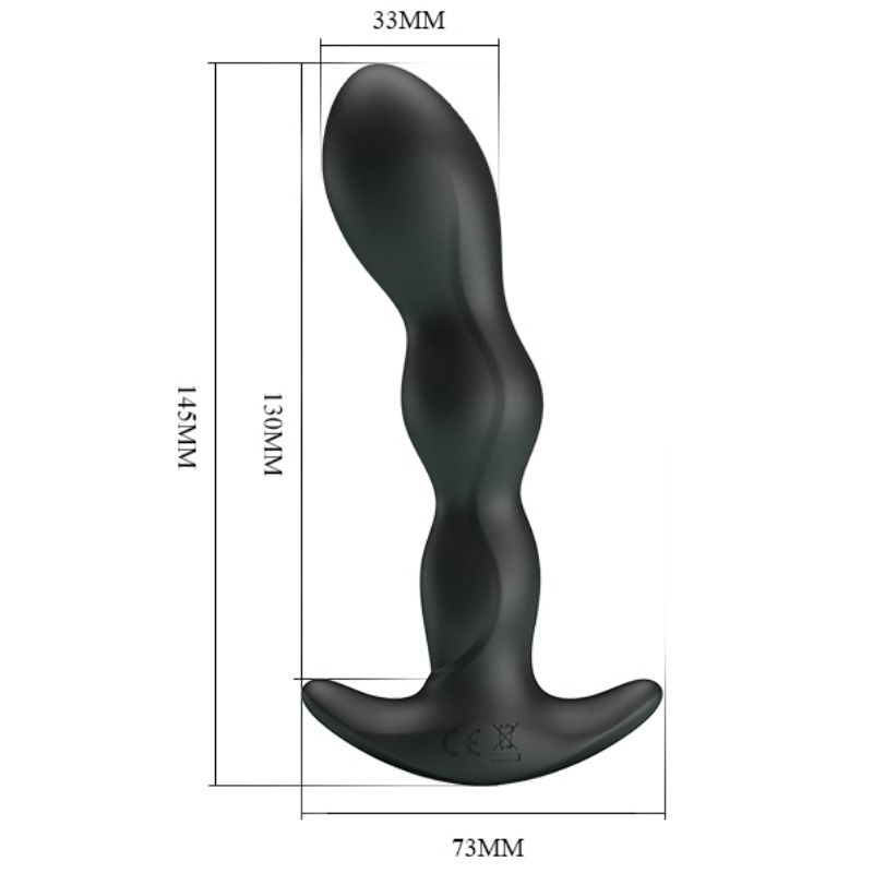 PRETTY LOVE - ANAL MASSAGER 12 VIBRATION MODES - 6