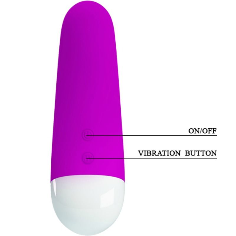 PRETTY LOVE - LUTHER MINI VIBRATOR 30 VIBRATION MODES - 4