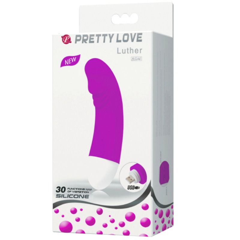 PRETTY LOVE - LUTHER MINI VIBRATOR 30 VIBRATION MODES - 9
