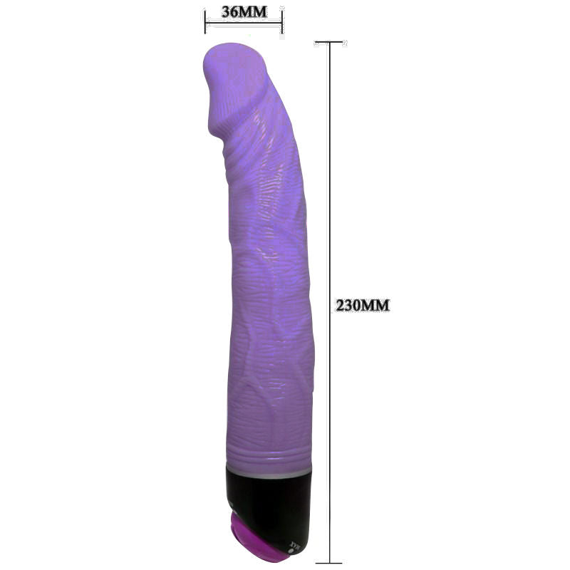 BAILE - ADOUR CLUB REALISTIC VIBRATOR 23 CM LILAC - 1