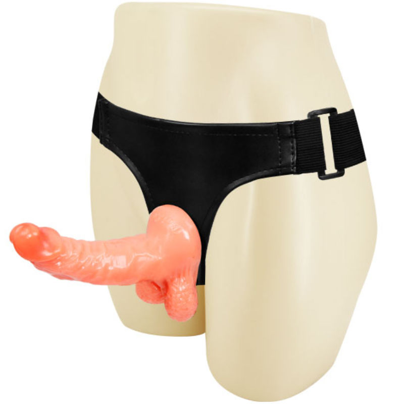 BAILE - IMBRAGATURA CON PENE REALISTICO E MUTANDINE REGOLABILI ULTRA APPASSIONATE 15.5 CM - Secretroomsexyshop