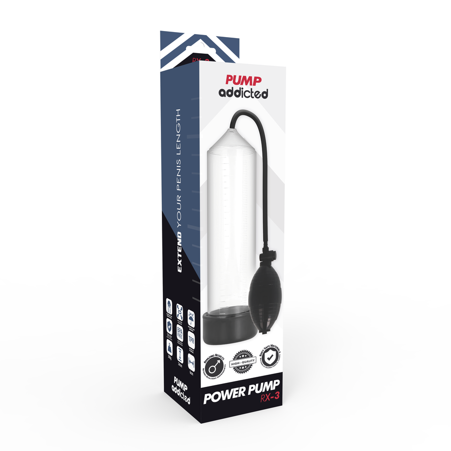 PUMP ADDICTED - RX3 BLACK - TRANSPARENTE - 6