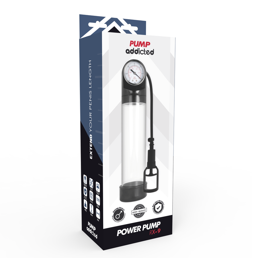 PUMP ADDICTED - RX9 TRANSPARENT - BLACK - 14